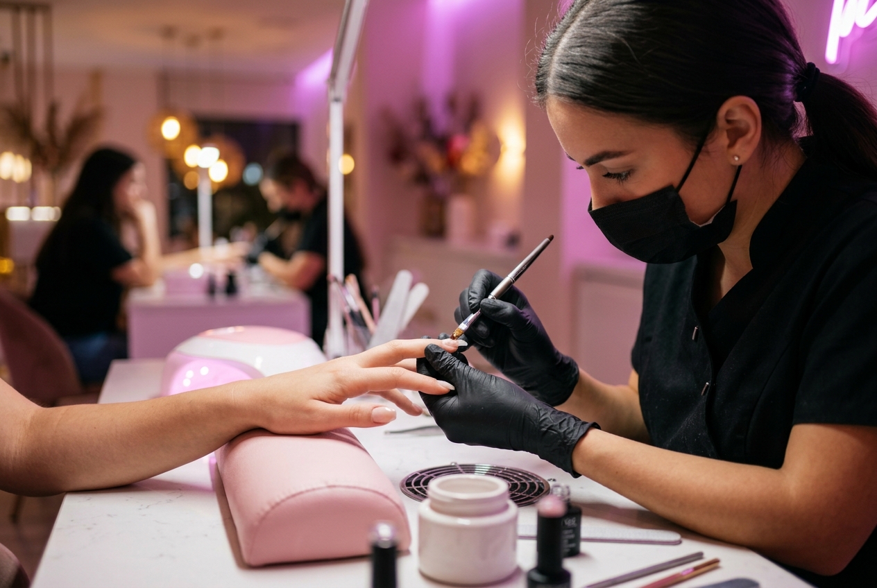 Nail Addict salon manicure treatment