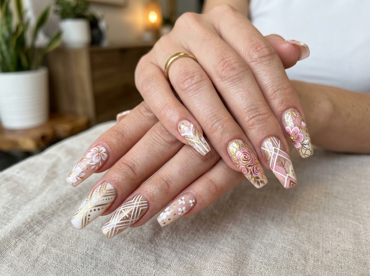 Bespoke Nail Art - Nail Addict Chelmsford